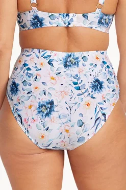 Bottoms|Artesands Cordelia Botticelli High Waist Pant White