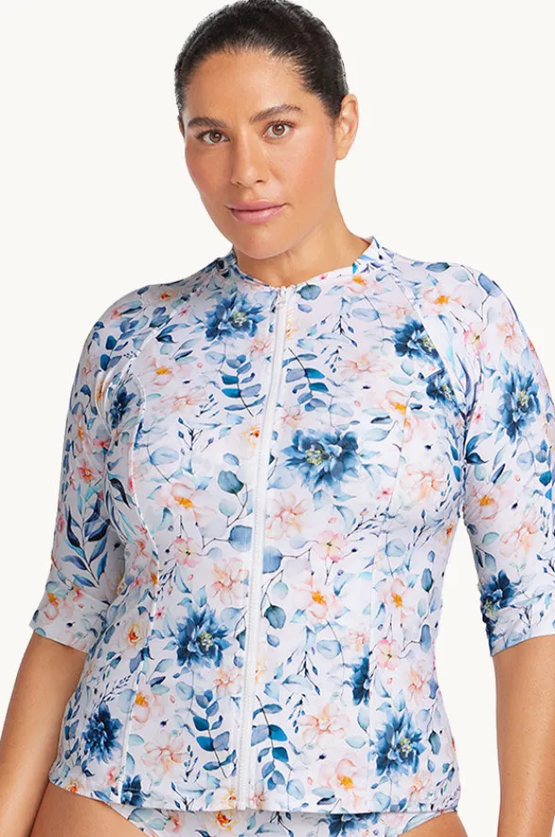 Rashies & Sunsuits|Artesands Cordelia Seurat Suntop White