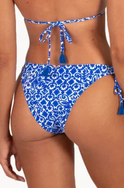 Bottoms|Baku Corfu Rio Tie Side Pant Azure