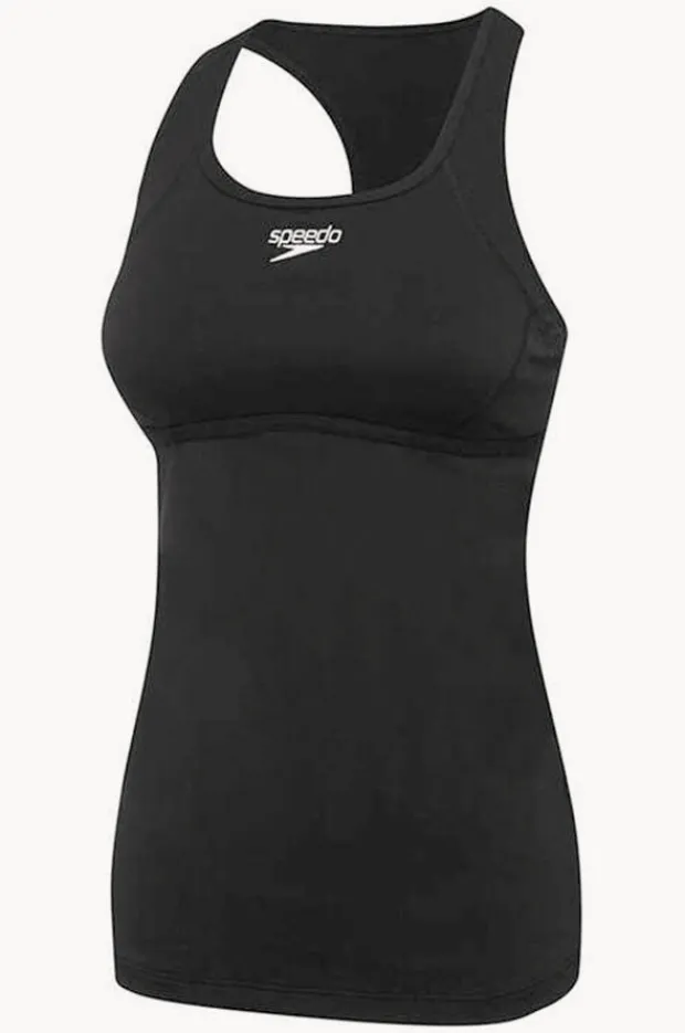 Tankini Tops|Speedo Cross Trainer Power Tankini Separate BLACK