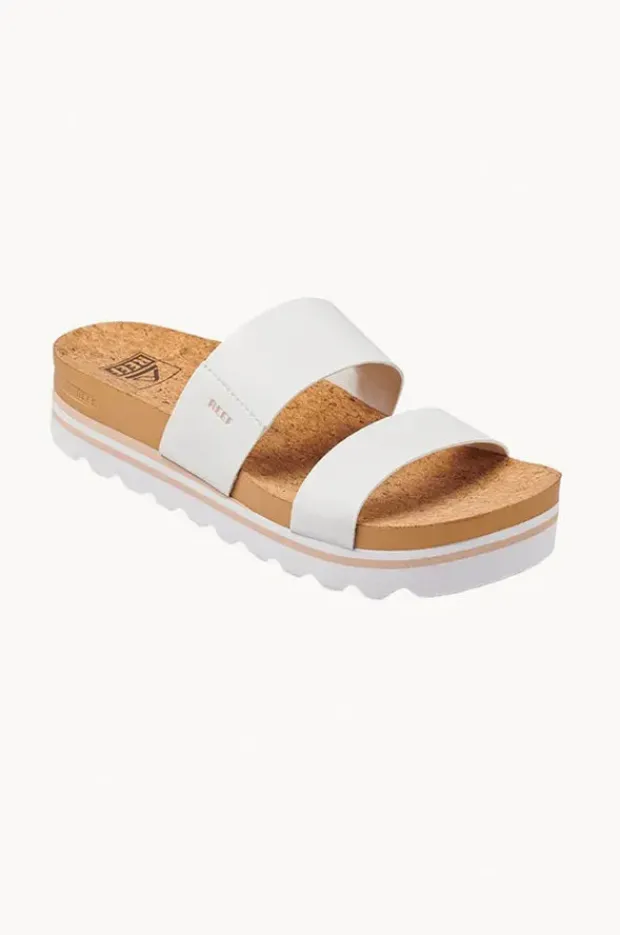 Footwear|Reef Cushion Bounce Vista Hi Sandal WHITE