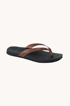 Footwear|Reef Cushion Lune Thong Black/chocolate