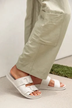 Footwear|Reef Cushion Vera Cruz Slide WHITE