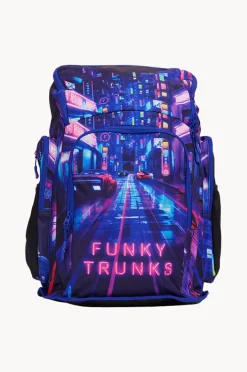 Sport Bags|Funky Trunks Cyber City Space Case Backpack Pink/purple