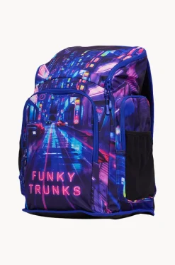 Sport Bags|Funky Trunks Cyber City Space Case Backpack Pink/purple