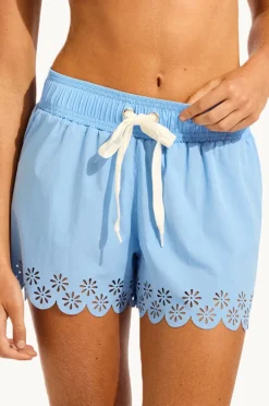 Boardshorts|Seafolly Daisy Chain Boardshort Powder blue