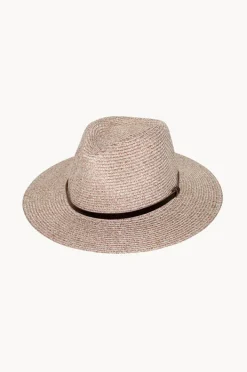Headwear|Cancer Council Australia Darby Flexibraid Fedora Wheat