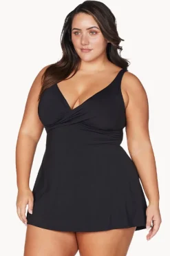 One Pieces|Artesands Delacroix Swim Dress Black