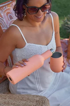 Drinkware|Drinkware|Annabel Trends Double Wall Tumbler 295ml Peach