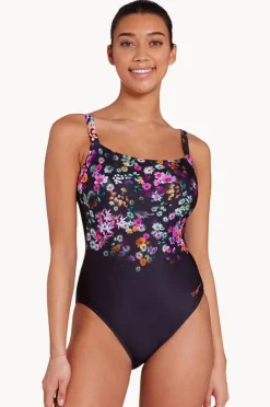 One Pieces|Zoggs Dream Adjustable Classicback One Piece Black/purple