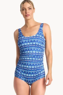 One Pieces|Poolproof Dynasty Pintuck One Piece Navy