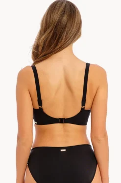 Bikini Tops|Fantasie East Hampton F Cup Gathered Bra BLACK