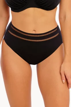 Bottoms|Fantasie East Hampton High Waist Brief BLACK