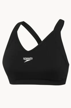 Bikini Tops|Speedo Eco Endurance+ Cross Trainer Racer Top BLACK