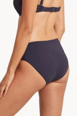 Bottoms|Sea Level Eco Essentials Mid Bikini Pant Night sky