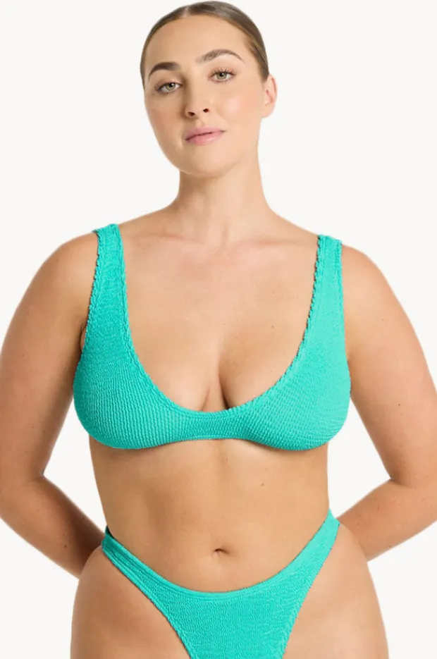 Bikini Tops|Bond-eye Eco Scout Crop Beach glass