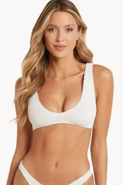 Bikini Tops|Bond-eye Eco Scout Crop White