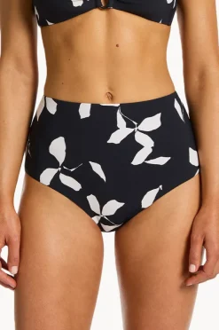 Bottoms|Jets Elora Bloom High Waist Pant Black