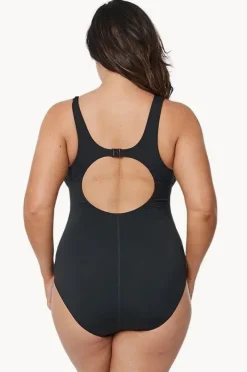 One Pieces|Speedo Endurance+ Contour Clipback One Piece BLACK