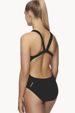 One Pieces|Speedo Endurance+ Leaderback One Piece Black