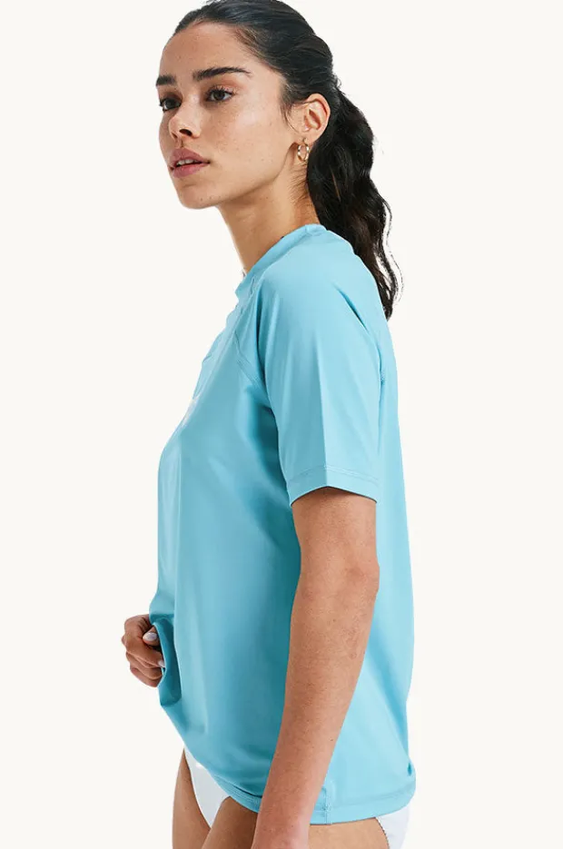 Rashies & Sunsuits|Roxy Essential Short Sleeve Suntop Coast