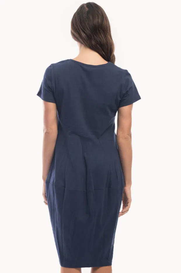 Dresses|Orientique Essentials Bubble Dress Navy