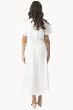 Dresses|Orientique Essentials Poplin Maxi Dress White