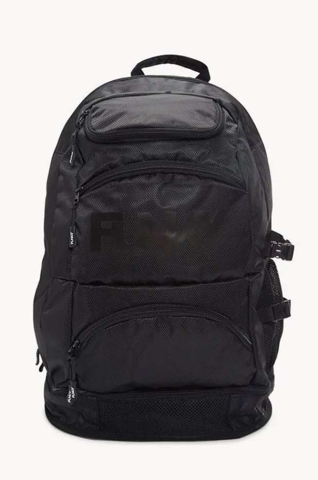 Sport Bags|Bags|Funky Trunks Expandable Elite Squad Backpack BLACK