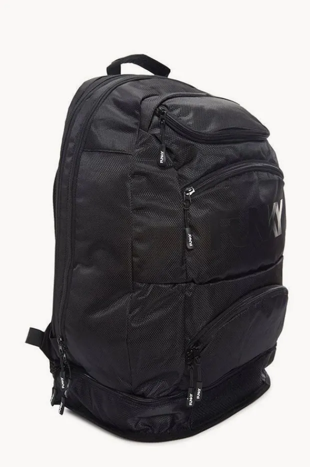 Sport Bags|Bags|Funky Trunks Expandable Elite Squad Backpack BLACK