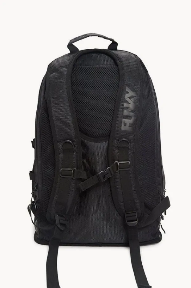Sport Bags|Bags|Funky Trunks Expandable Elite Squad Backpack BLACK