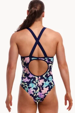 One Pieces|Funkita Fast Flow Eclipse One Piece Navy/multi