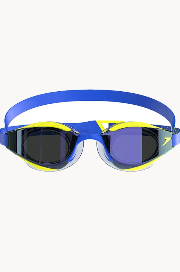 Goggles|Goggles|Speedo Fastskin Hyper Elite Mirror Goggle Blue/yellow