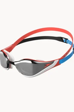 Goggles|Goggles|Speedo Fastskin Pure Focus Mirror Goggle Red/white