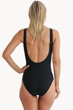 One Pieces|Jantzen Festival DD/E Cup Gathered Surplice One Piece Black