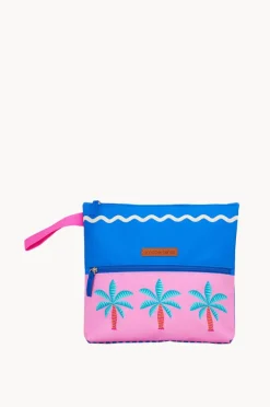 Travel|Bags|Annabel Trends Fiesta Beach Wet Pouch Pink/blue