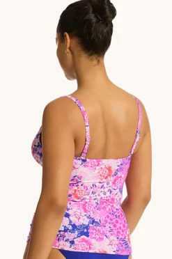 Tankini Tops|Sea Level Fiesta Cross Front Tankini Separate Pink