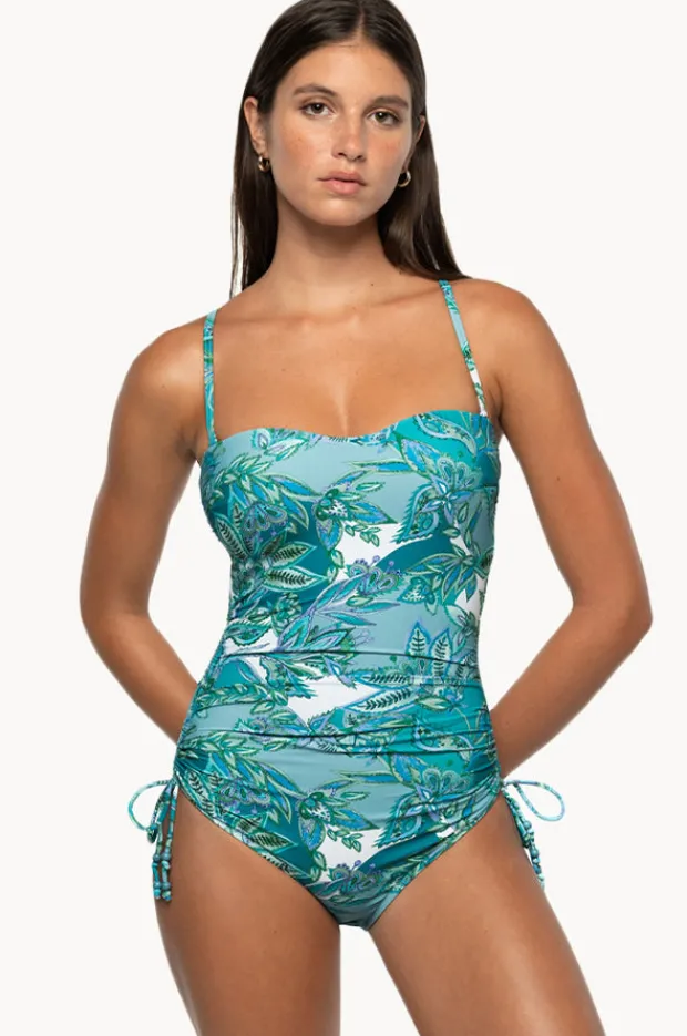 One Pieces|Nip Tuck Fiorenza Colette Bandeau One Piece Mint