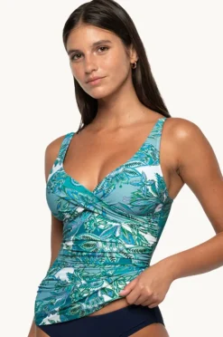 Tankini Tops|Nip Tuck Fiorenza Louise Tankini Separate Mint