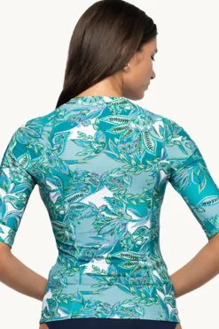 Rashies & Sunsuits|Nip Tuck Fiorenza Yvonne Suntop Mint