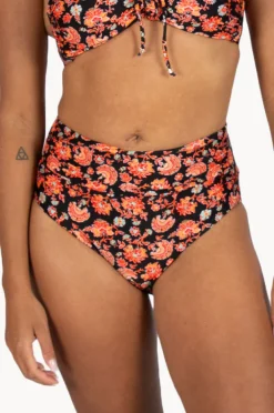 Bottoms|Baku Flamenco High Waist Pant Black