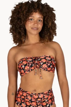 Bikini Tops|Baku Flamenco Moulded Bandeau Black