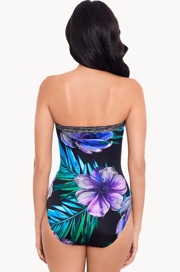 One Pieces|Miraclesuit Flora Aura Avanti One Piece Black/Multi