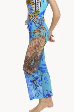 Pants|Togs Swimwear Florence Mesh Pant Blue/gold