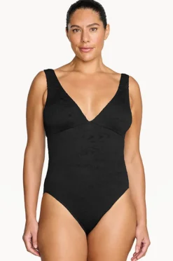 One Pieces|Artesands Folium Jacquard O'Keefe One Piece BLACK