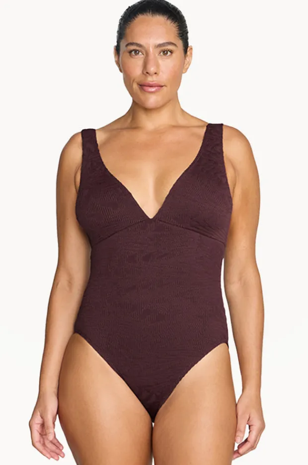 One Pieces|Artesands Folium Jacquard O'Keefe One Piece Cherry
