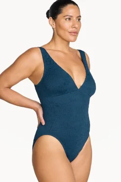 One Pieces|Artesands Folium Jacquard O'Keefe One Piece Navy