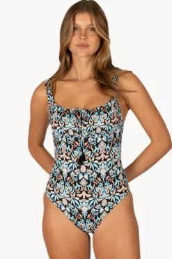 One Pieces|Baku Free Spirit Retro One Piece Black