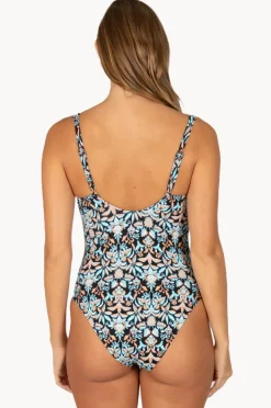 One Pieces|Baku Free Spirit Retro One Piece Black