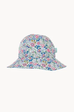 Hats|Acorn Girls Amelie Wide Brim Sunhat Pink/purple