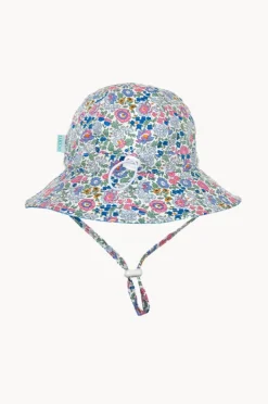 Hats|Acorn Girls Amelie Wide Brim Sunhat Pink/purple